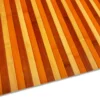 Tappeto in Bamboo Degradè Arancio 50 x 110 cm