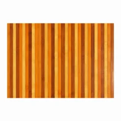 Tappeto in Bamboo Degradè Arancio 50 x 110 cm