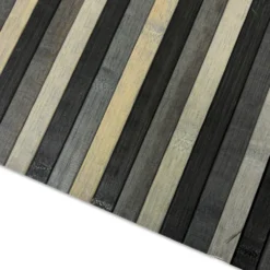 Tappeto in Bamboo Degradè Grigio 50 x 85 cm