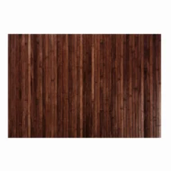 Tappeto in Bamboo Marrone 50 x 74 cm