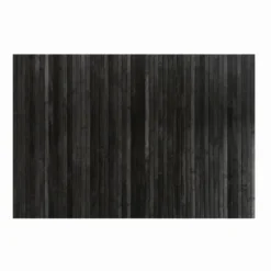 Tappeto in Bamboo Nero 50 x 58 cm