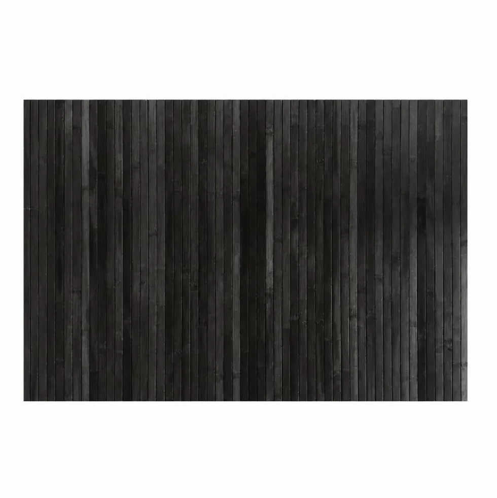Tappeto in Bamboo Nero 50 x 58 cm