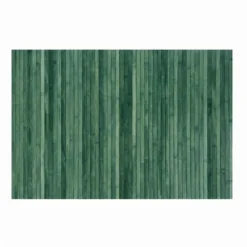 Tappeto in Bamboo Petrolio 50 x 83 cm
