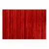 Tappeto in Bamboo Rosso 50 x 75 cm