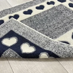 Tappeto Love Blu 60 x 90