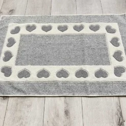 Tappeto Love Grigio 60 x 90