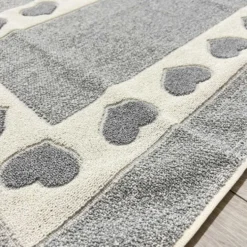 Tappeto Love Grigio 60 x 90