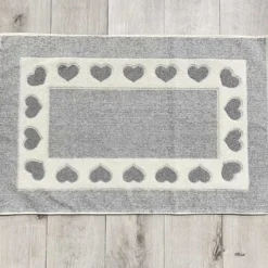 Tappeto Love grigio 60 x 120