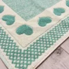 Tappeto Love Verde 60 x 120