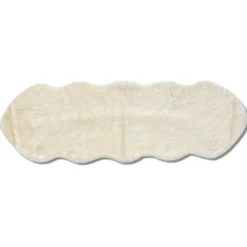 Tappeto pelliccia ecologica Orsetto 60 X 180 Avorio