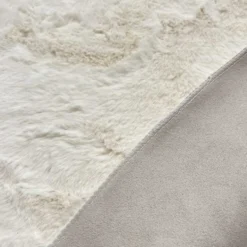 Tappeto pelliccia ecologica Orsetto 60 X 90 Avorio
