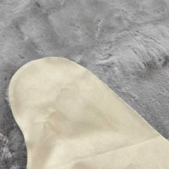 Tappeto pelliccia ecologica Micetto grigio
