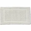 Tappeto pop corn in rilievo bianco 50 x 120