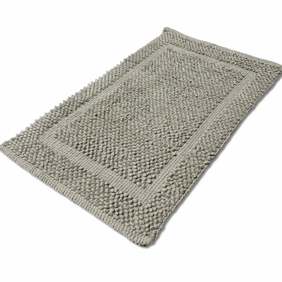 Tappeto pop corn in rilievo tortora 50 x 80