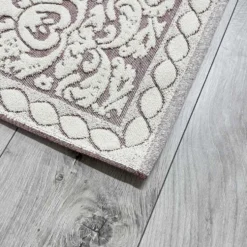 Tappeto Rebecca bordeaux 60 x 120