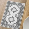 Tappeto "sardo" Ramy Grigio 50 x 80
