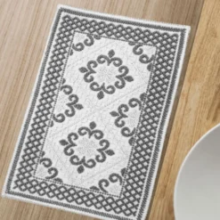 Tappeto "sardo" Ramy Grigio 50 x 80
