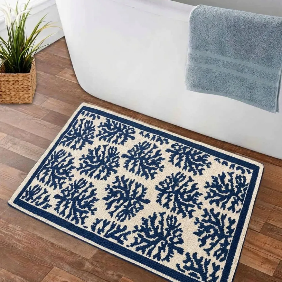 Tappeto Scendidoccia "sardo" Niger Blu