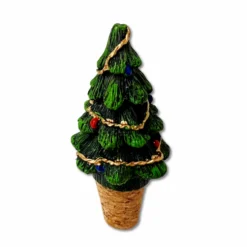 Tappo per bottiglia Albero addobbato
