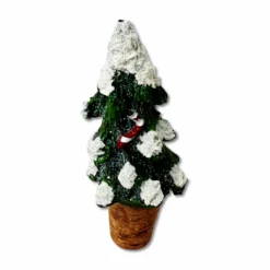 Tappo per bottiglia Albero innevato con lecca lecca
