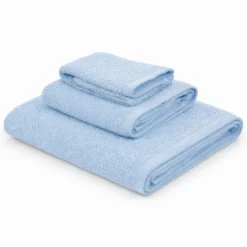 Telo bagno chicco di riso Azzurro Cielo