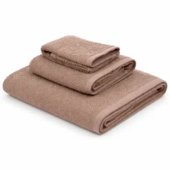 Telo bagno chicco di riso Marrone Cioccolato