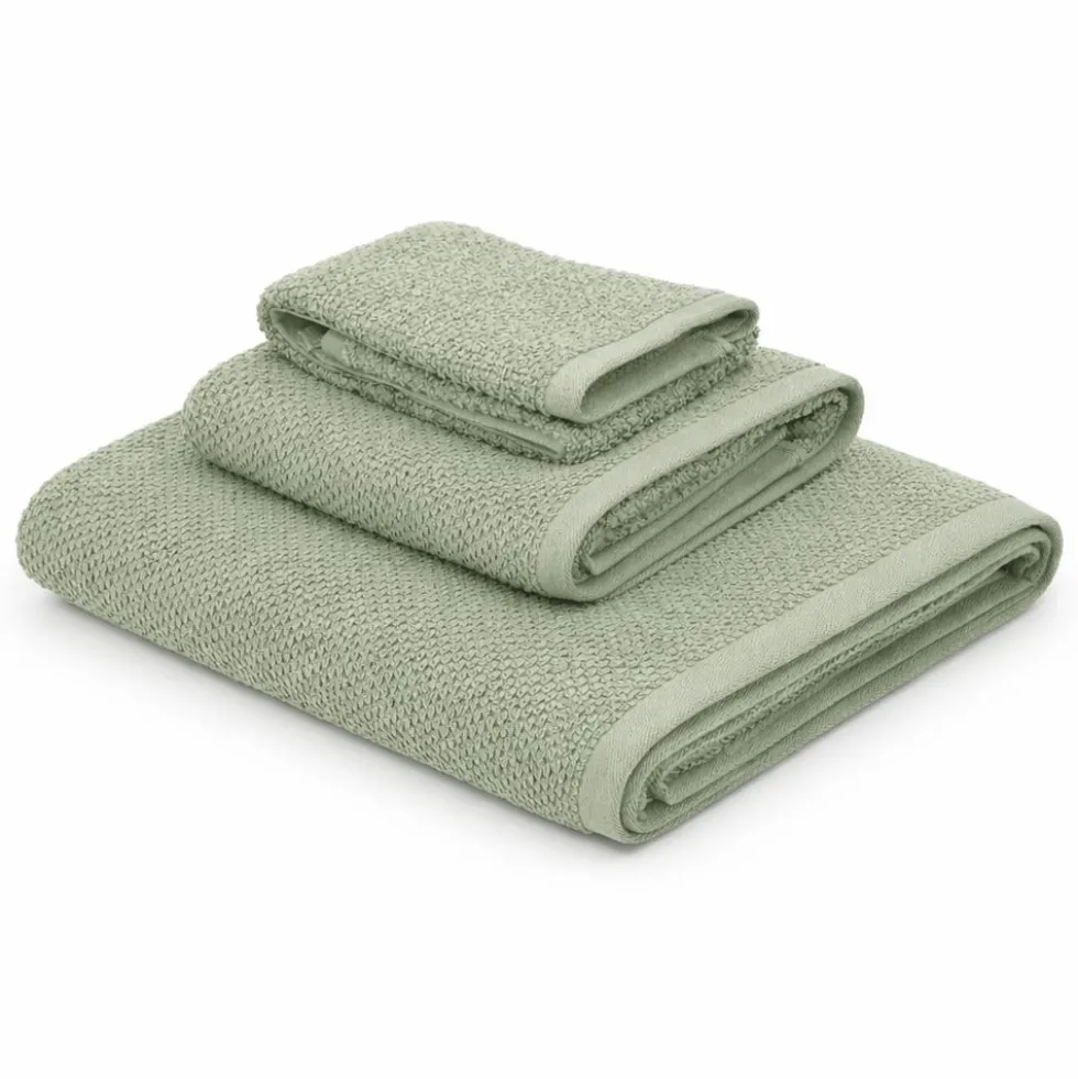 Telo bagno chicco di riso Oliva