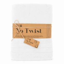 Telo bagno No Twist Bianco