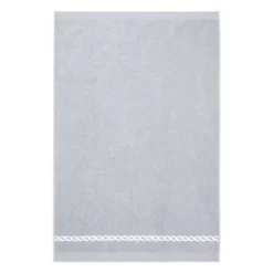 Telo bagno spugna Loft ricamato Grigio