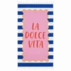 Telo Mare Fouta con frange Summer Vibes Dolce Vita 90 x 190