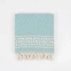 Telo Mare Fouta Jacquard Poseidon Tiffany 90x170