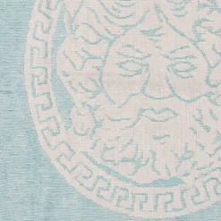 Telo Mare Fouta Jacquard Poseidon Tiffany 90x170
