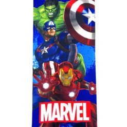 Telo Mare Microfibra Marvel Avengers Trio 70 X 140