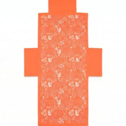 Telo mare per lettino con cuscino Patagonia Coralli Arancio 80x190