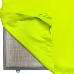 Telo mare per lettino microfibra fluo verde 80 x 190