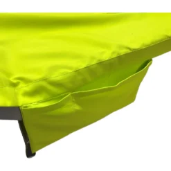 Telo mare per lettino microfibra fluo verde 80 x 190