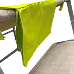 Telo mare per lettino microfibra fluo verde 80 x 190