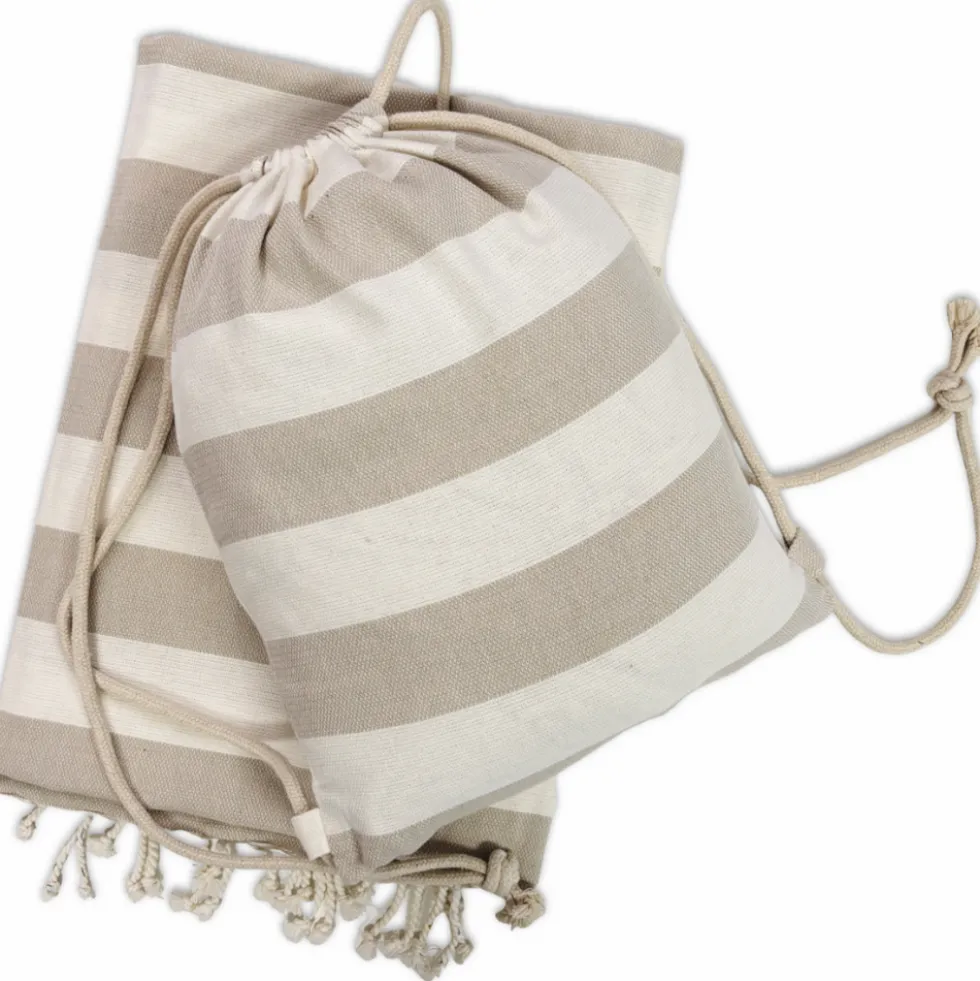Telo Mare + Sacca Fouta Versilia Beige