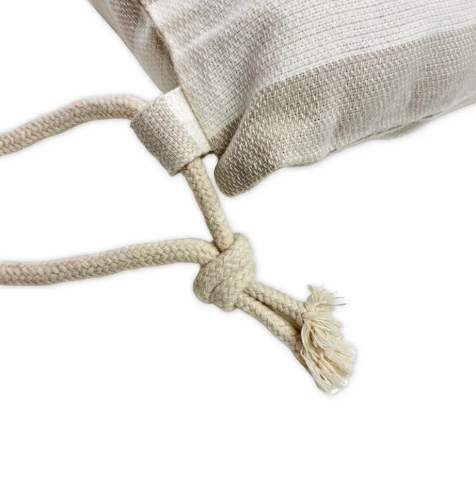 Telo Mare + Sacca Fouta Versilia Beige