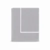Telo mare Spugna Antibes Grigio/Bianco 100x180