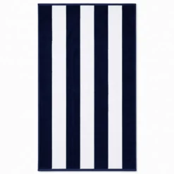 Telo Mare Spugna Jacquard Marbù Doubleface Oltremare 90x165
