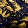 Telo Mare Spugna Jacquard Puhet Nero Ocra 90x165