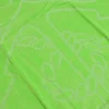 Telo mare Spugna Jacquard Urgada Ancora Verde 90x160
