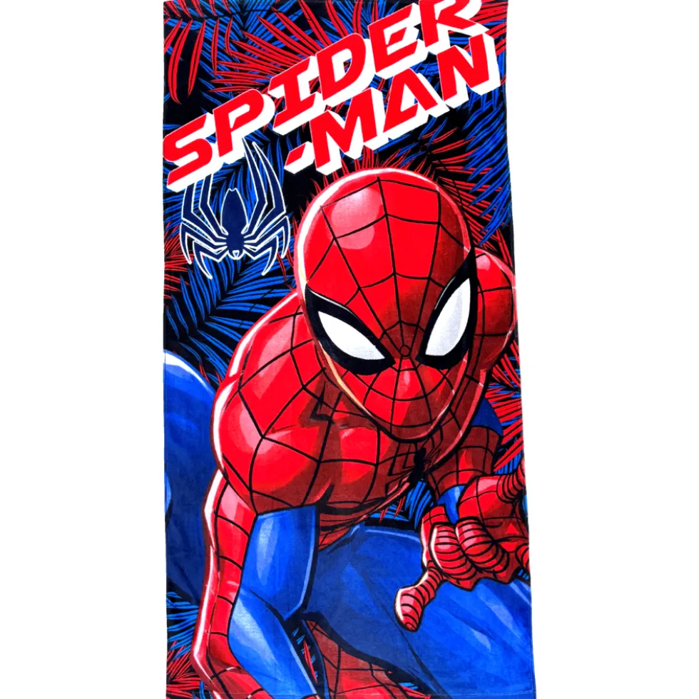 Telo Mare Spugna Marvel Spider-Man Ragno 70 x 140