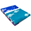 Telo Mare Spugna Velour Amalfi acquamarina 90 x 165