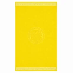 Telo Mare Spugna Velour New Cameo Fluo Giallo 90 x 165