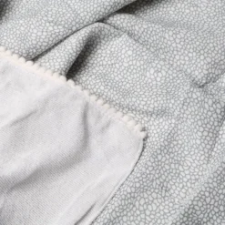 Telo Pareo Taormina Pon Pon Sassolino Grigio