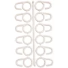 Tenda da sole anelli laterali idrorepellente caraibi Blu 200 x 350