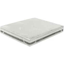 Topper matrimoniale memory fibra d'argento H 5