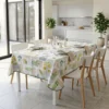 Tovaglia antimacchia Foglie Gialle e Verdi 150 x 180